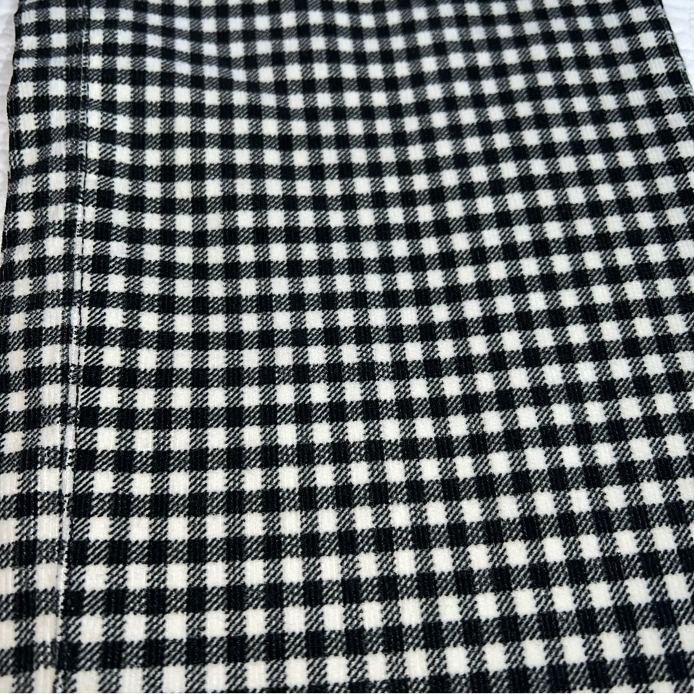TALBOTS Stretch Corduroy High Waist Straight Leg Pants Buffalo Check EUC Sz 14P - Picture 8 of 13